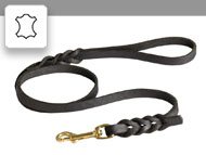 Leather leashes