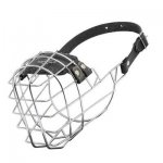 'The Silencer' Wire Cage Belgian Malinois Muzzle With One Strap