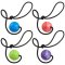 Dogline Euro Ball on Rope