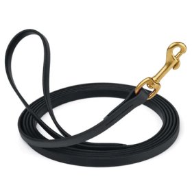 Biothane Leash 33 Ft w/ Brass Hardware