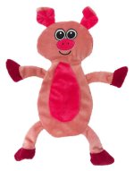 12" Pig Crinkle Flat Dog Toy