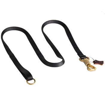 Dog Leash Nylon Meant for Police Work of Belgian Malinois