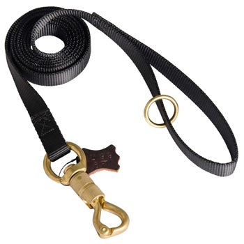 Professional Nylon Dog Leash for Police Training of Belgian Malinois